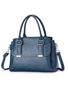 Женская кожаная сумка 3606 BLUE